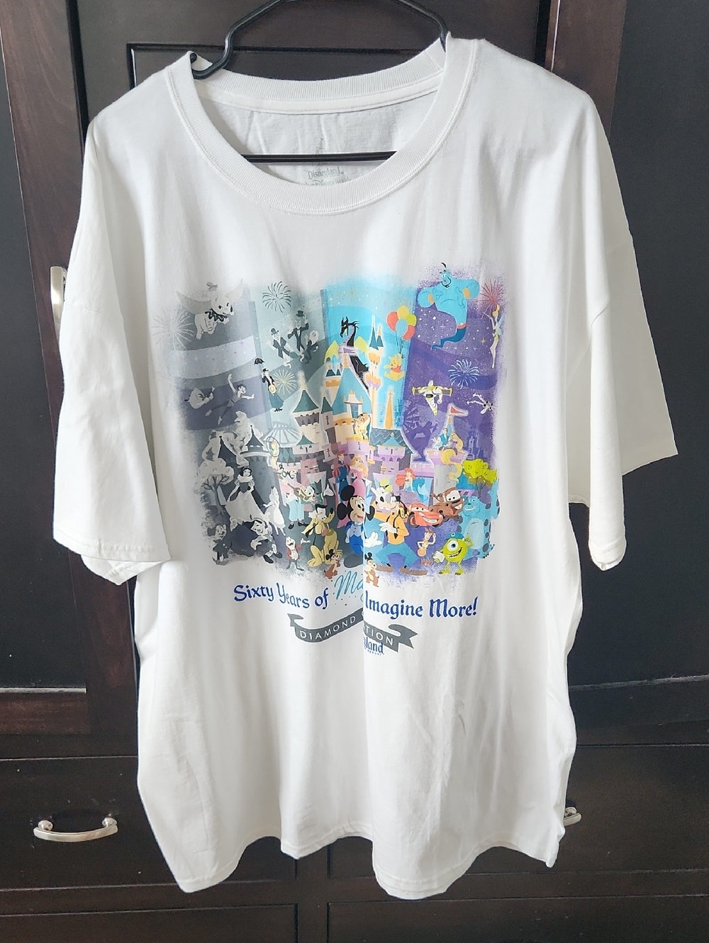 Disneyland White Diamond Celebration 60 Years Graphic Tee